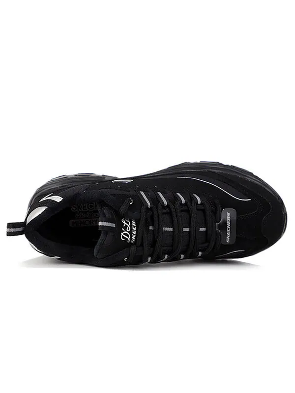 Кроссовки d'lites low-top running shoes black Skechers — изображение 4 из 4, черный