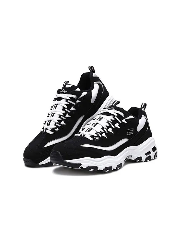 Кроссовки d'lites 1.0 'black white' Skechers — изображение 3 из 4, черный/белый