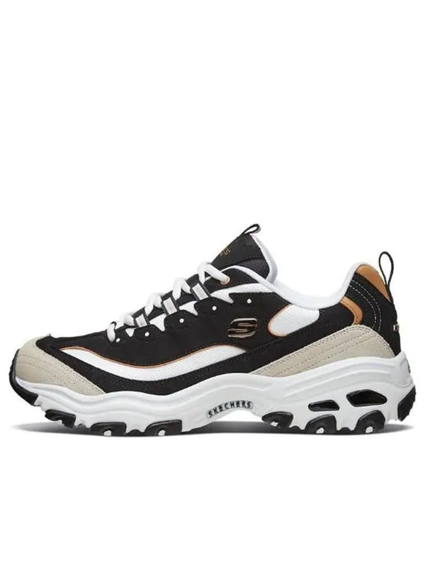 Кроссовки d'lites 1.0 black/gold Skechers — изображение 1 из 4, черный/золотистый