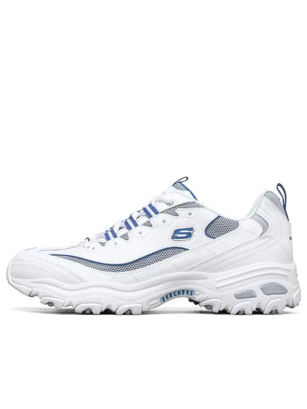 Кроссовки d lites 1.0 white/blue Skechers — изображение 1 из 4, белый/синий