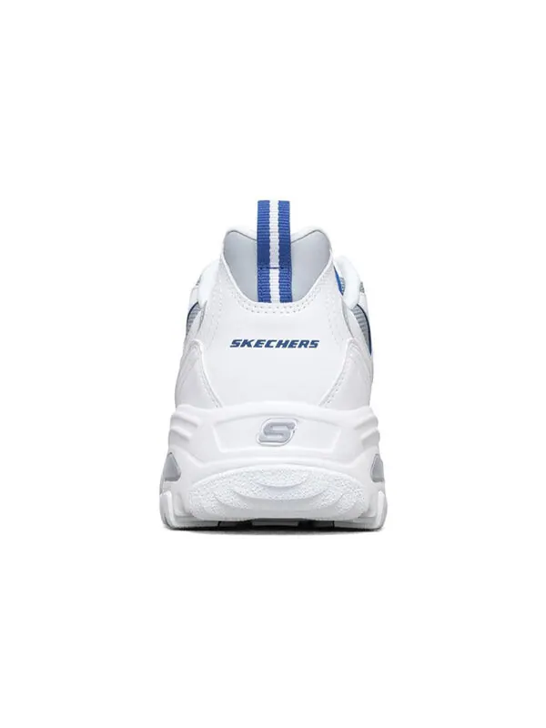 Кроссовки d lites 1.0 white/blue Skechers — изображение 4 из 4, белый/синий