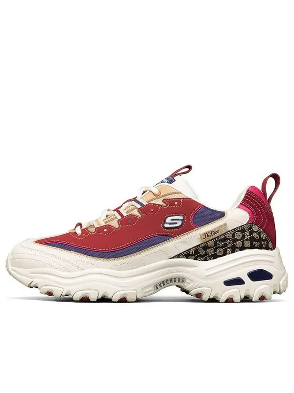 Кроссовки d'lites 2021 new year white/red Skechers — изображение 1 из 4, белый/красный