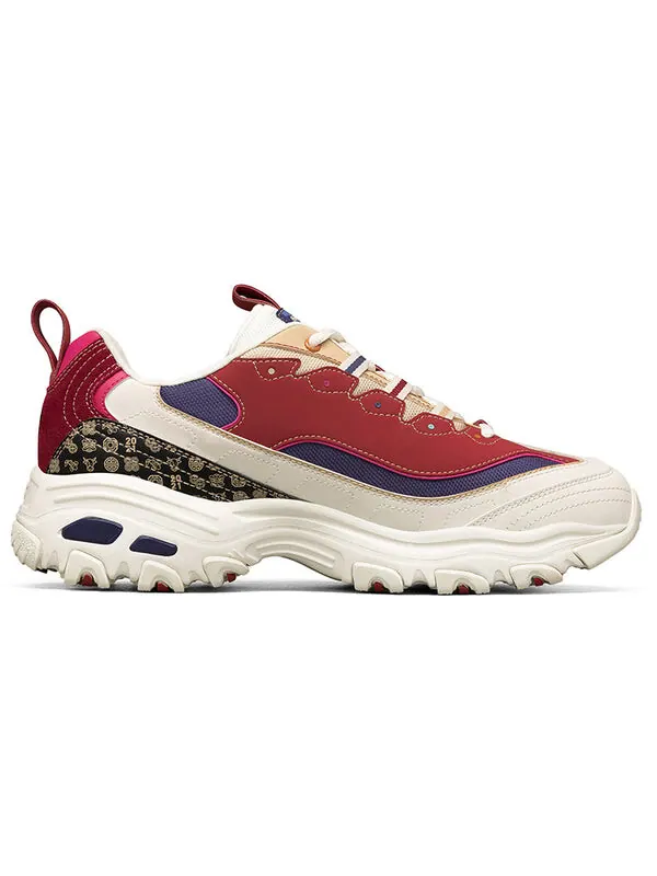 Кроссовки d'lites 2021 new year white/red Skechers — изображение 2 из 4, белый/красный