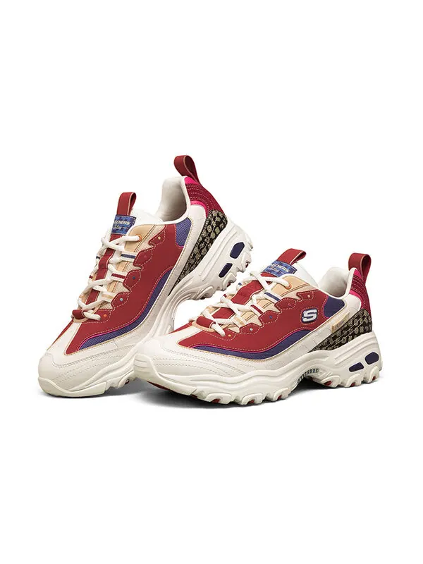 Кроссовки d'lites 2021 new year white/red Skechers — изображение 4 из 4, белый/красный