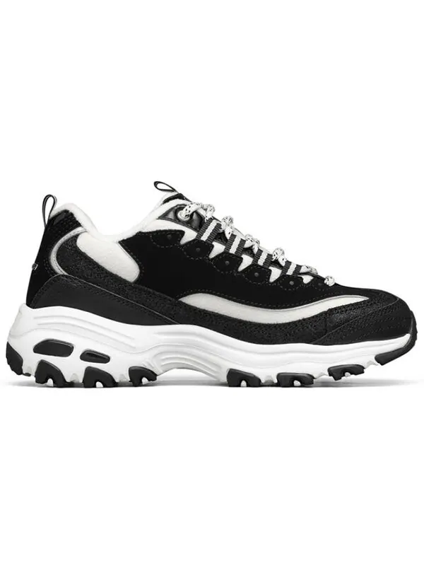 Кроссовки d lites white/black Skechers — изображение 2 из 4, белый/черный