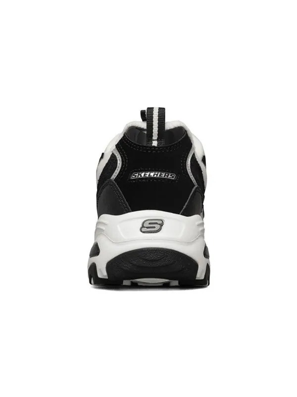Кроссовки d lites white/black Skechers — изображение 4 из 4, белый/черный