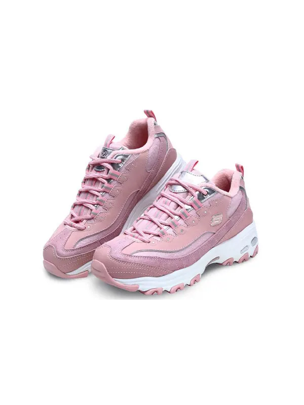 Кроссовки d'lites sports shoes pink/red/white Skechers — изображение 3 из 4, белый