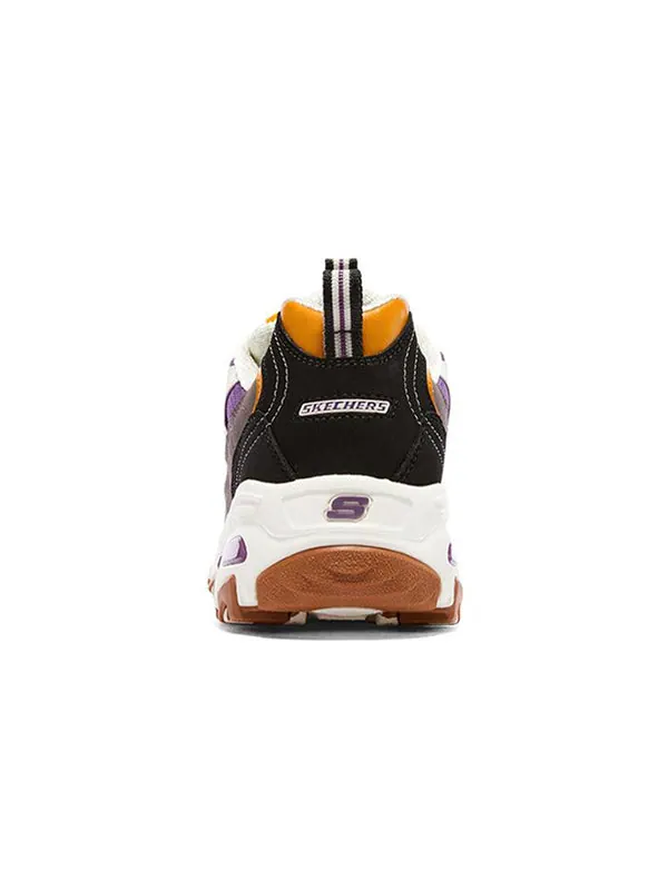 Кроссовки d'lites 1.0 sneakers 'white brown black' Skechers — изображение 4 из 4, белый/коричневый/черный