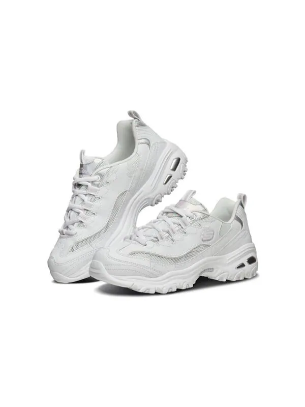 Кроссовки d lites 1.0 gs white Skechers — изображение 3 из 4, белый