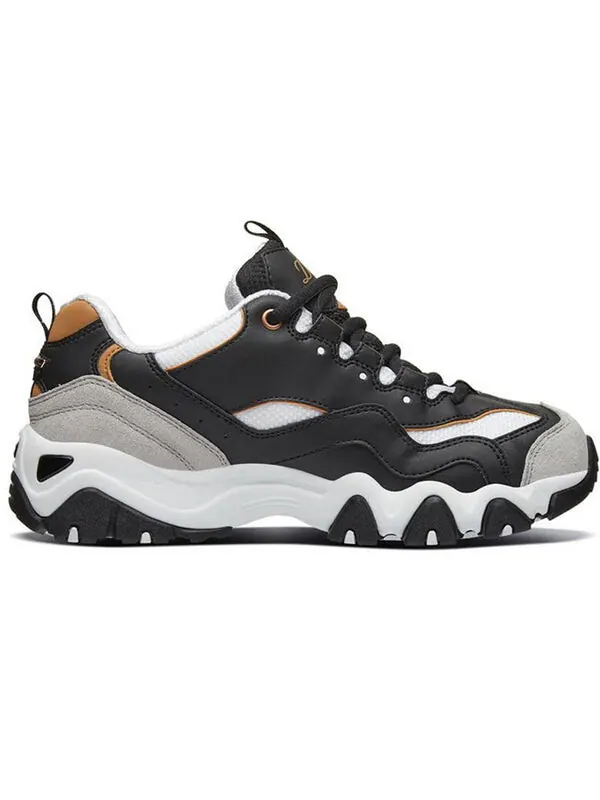 Кроссовки d lites 2.0 black Skechers — изображение 2 из 4, черный