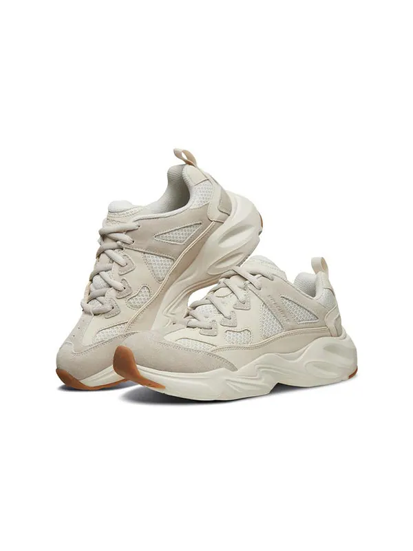 Кроссовки stamina airy low running shoes gs white Skechers — изображение 3 из 4, белый