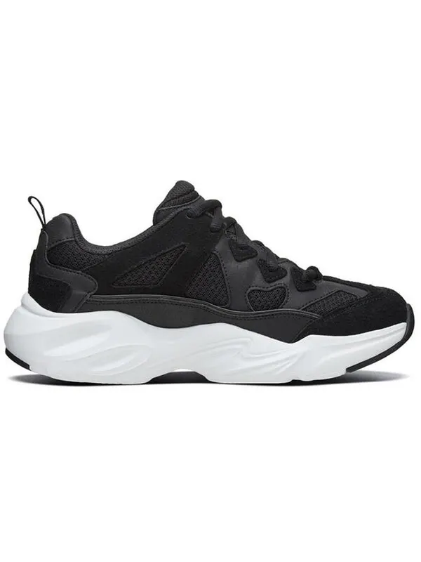 Кроссовки stamina airy low-top running shoes black Skechers — изображение 2 из 4, черный