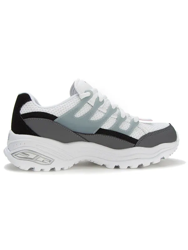 Кроссовки d'lites low-top daddy shoes white/grey Skechers — изображение 2 из 4, белый/серый