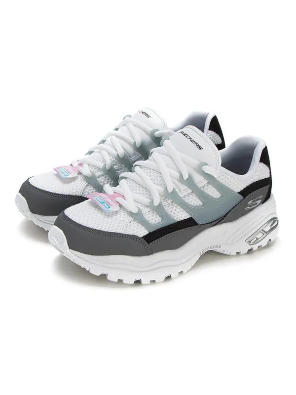 Кроссовки d'lites low-top daddy shoes white/grey Skechers — изображение 4 из 4, белый/серый