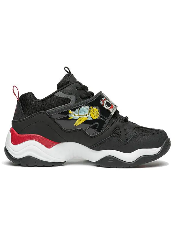 Кроссовки d'lites train low-top running shoes black/red Skechers — изображение 2 из 4, черный/красный