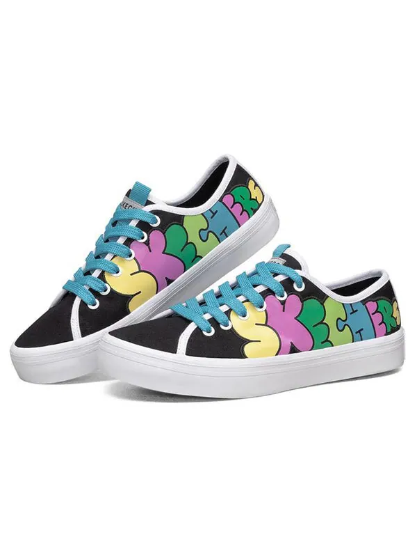 Кроссовки jeremyville x v'lites low-top sneakers multi-color Skechers — изображение 3 из 4, мульти