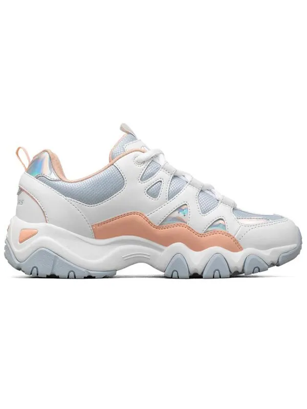 Кроссовки d'lites 2.0 'white blue pink' Skechers — изображение 2 из 4, белый/синий/розовый