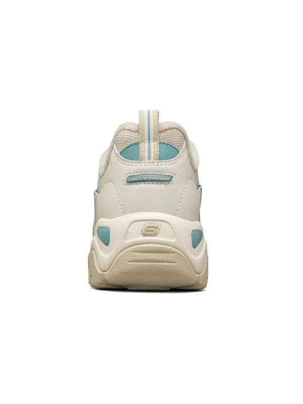 Кроссовки d lites 2.0 running shoes white/brown/blue Skechers — изображение 4 из 4, коричневый
