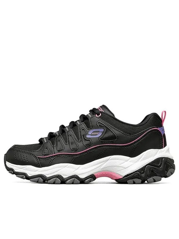 Кроссовки dlites shoes 'black purple white' Skechers — изображение 1 из 3, черный/фиолетовый/белый