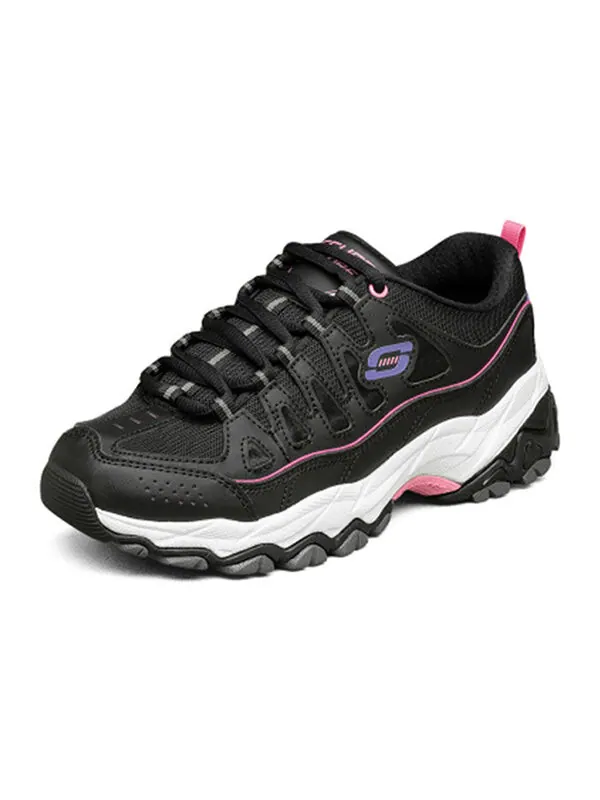 Кроссовки dlites shoes 'black purple white' Skechers — изображение 3 из 3, черный/фиолетовый/белый
