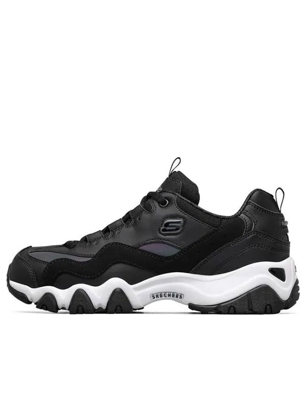 Кроссовки d'lites 2.0 running shoes black/white Skechers — изображение 1 из 4, черный белый