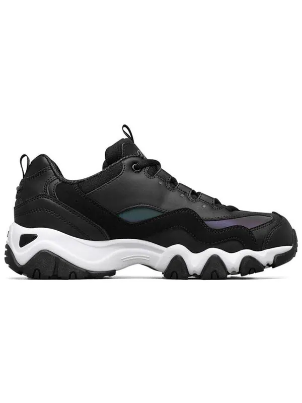 Кроссовки d'lites 2.0 running shoes black/white Skechers — изображение 2 из 4, черный белый