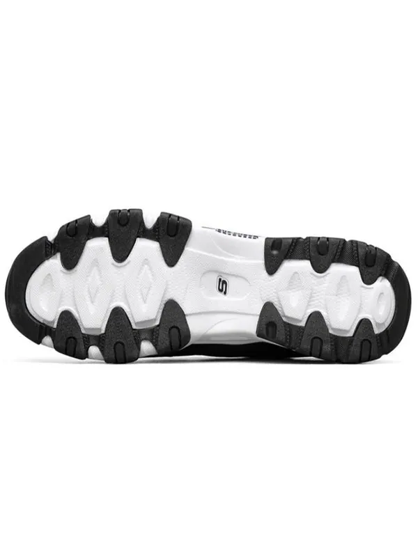 Кроссовки d'lites 2.0 running shoes black/white Skechers — изображение 4 из 4, черный белый