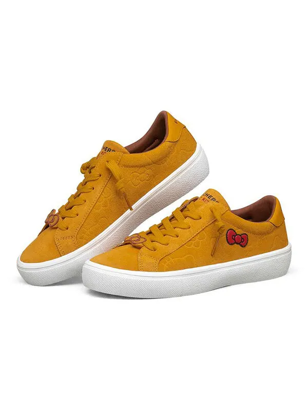 Кроссовки goldie 2.0 x hello kitty 'mustard yellow' Skechers — изображение 3 из 4, желтый