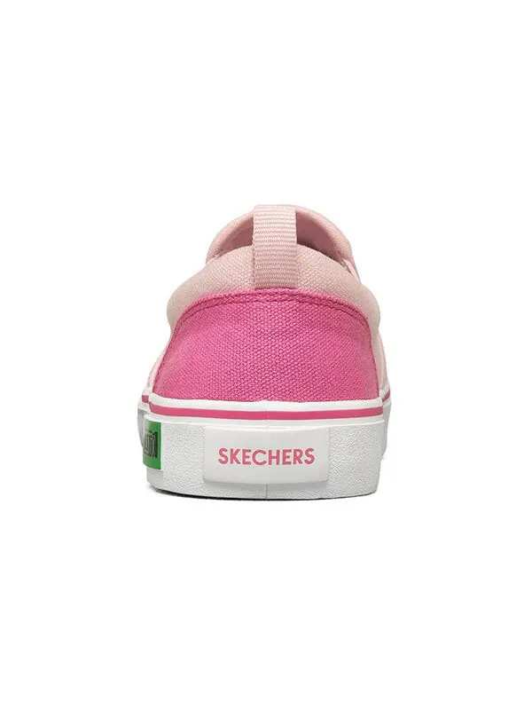 Кроссовки v lites canvas shoes pink Skechers — изображение 4 из 4, красный