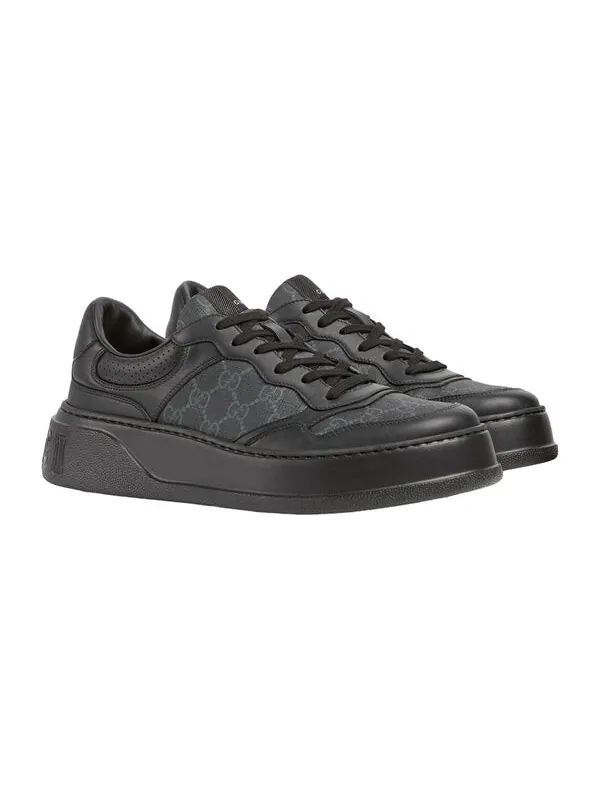 Кроссовки gg sneaker 'black' Gucci — изображение 2 из 4, черный