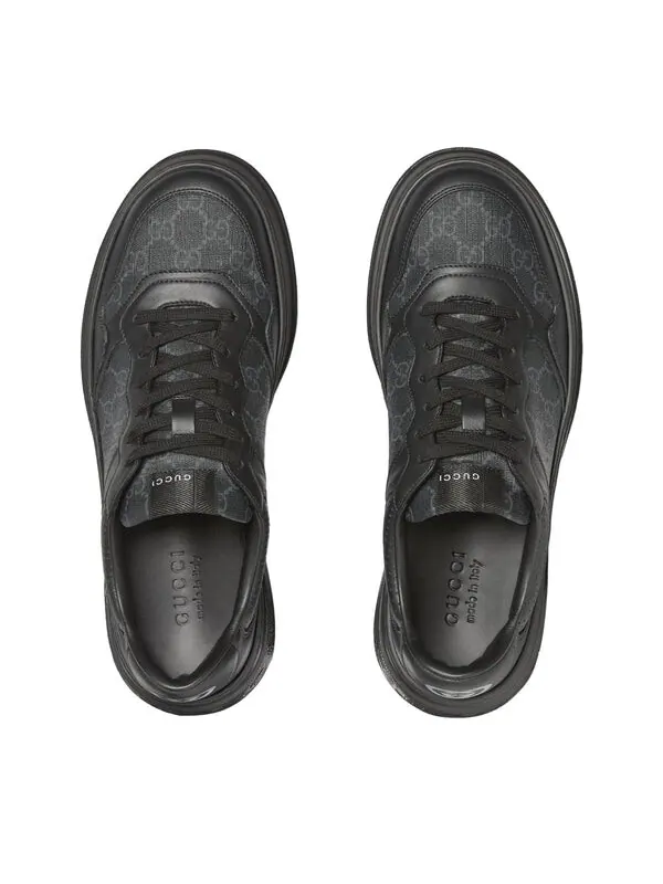 Кроссовки gg sneaker 'black' Gucci — изображение 3 из 4, черный