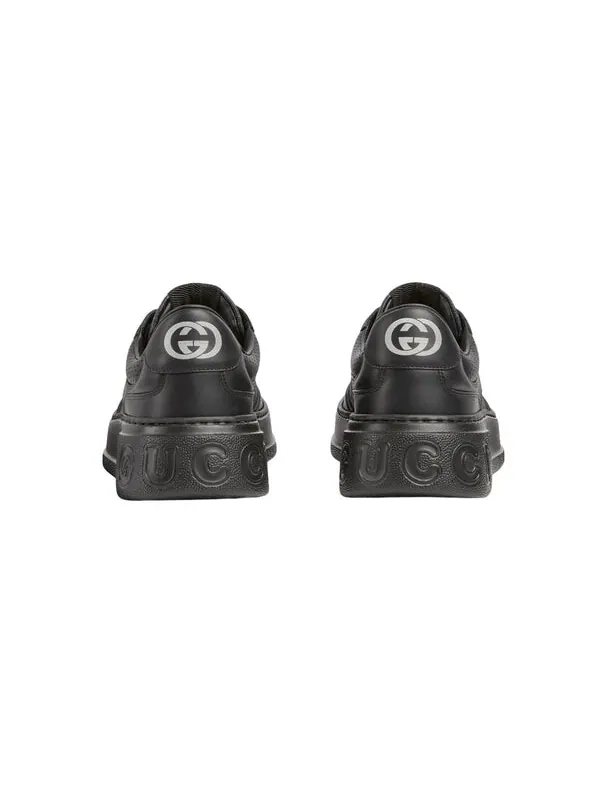 Кроссовки gg sneaker 'black' Gucci — изображение 4 из 4, черный