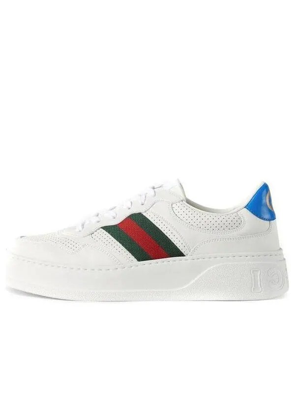 Кроссовки chunky gg web sneaker 'white blue' Gucci — изображение 1 из 4