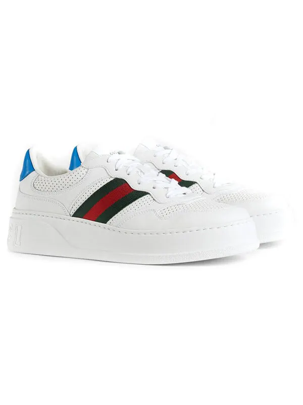Кроссовки chunky gg web sneaker 'white blue' Gucci — изображение 2 из 4