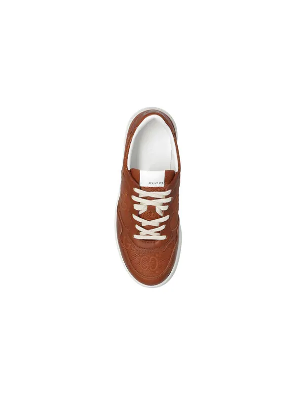Кроссовки chunky b gg sneakers 'brown white' Gucci — изображение 4 из 4, коричневый/белый