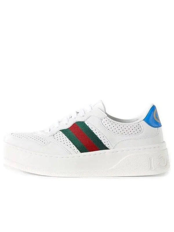 Кроссовки chunky gg web sneaker 'white blue' Gucci — изображение 1 из 4