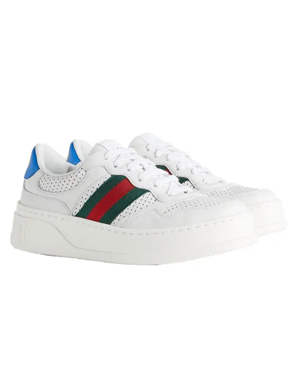 Кроссовки chunky gg web sneaker 'white blue' Gucci — изображение 2 из 4