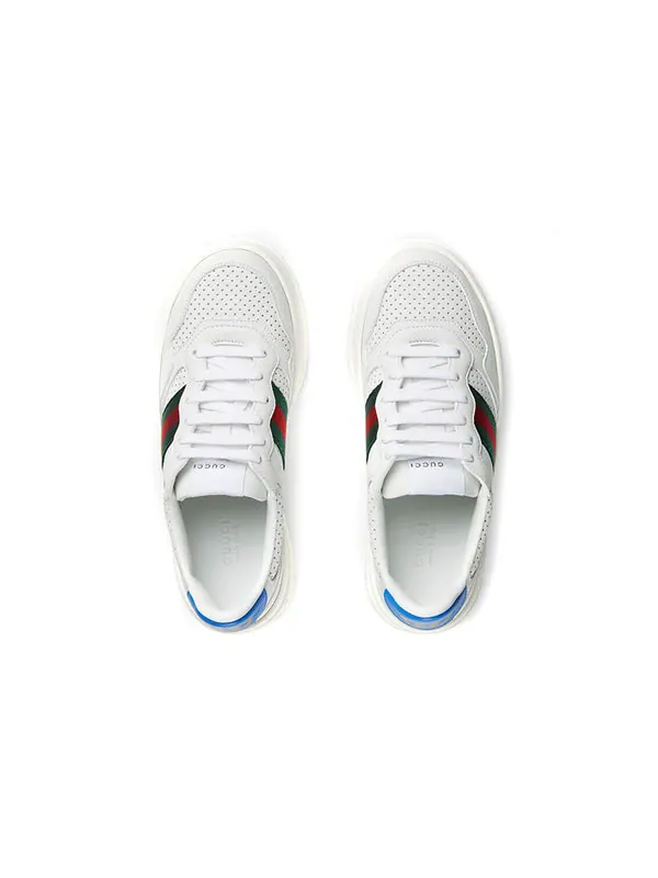 Кроссовки chunky gg web sneaker 'white blue' Gucci — изображение 3 из 4