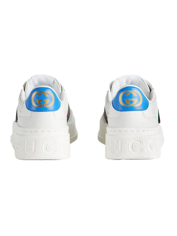 Кроссовки chunky gg web sneaker 'white blue' Gucci — изображение 4 из 4