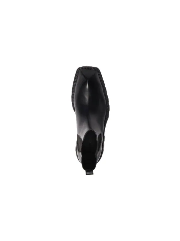 Кроссовки rhino 20mm boots 'black smooth calfskin' Balenciaga — изображение 4 из 4, черный