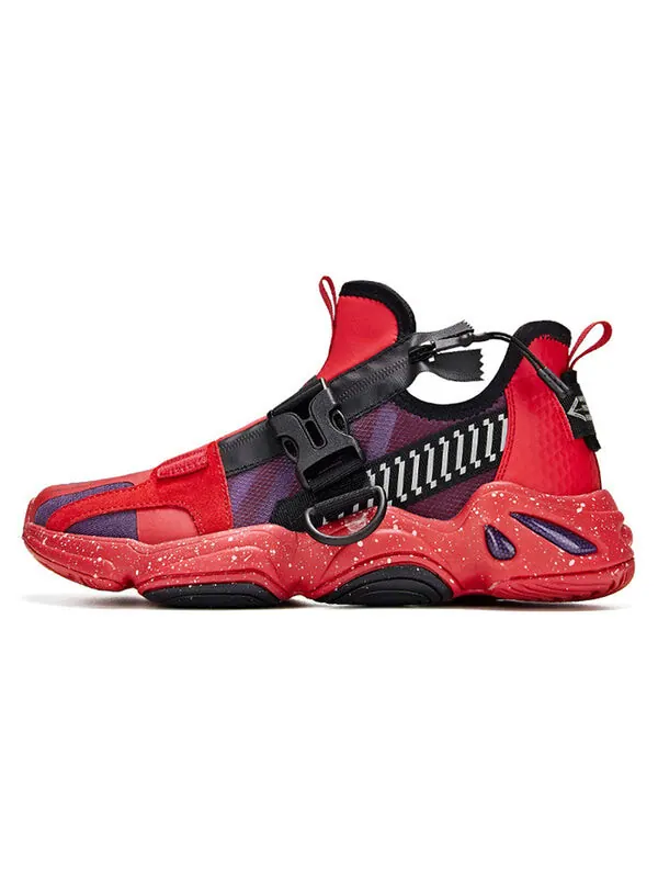 Кроссовки x gundam zaku ii casual shoes 'red black' 361 Degrees — изображение 2 из 4, красный/черный
