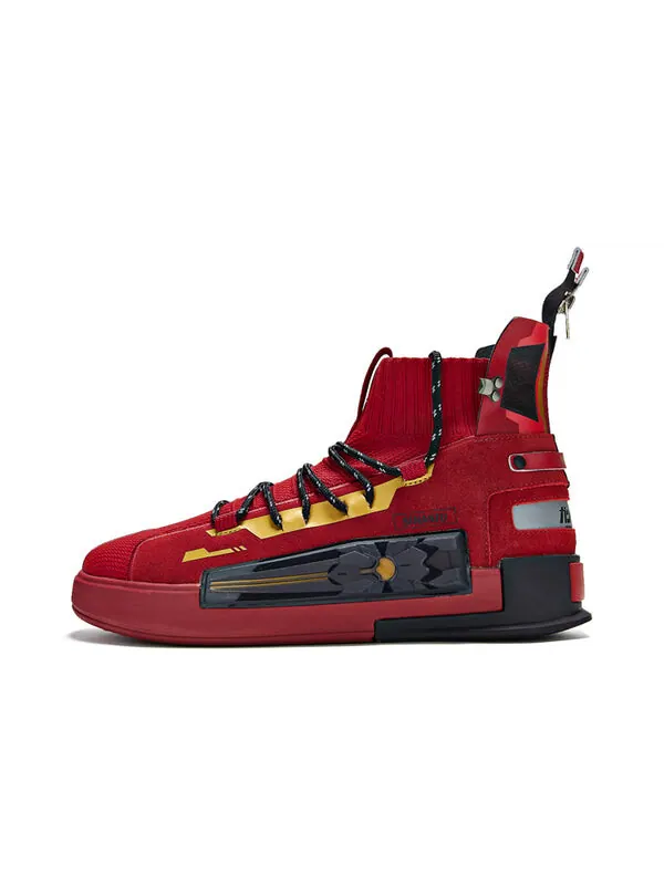 Кроссовки x gundam unicorn skate shoes 'sinanju' 361 Degrees — изображение 2 из 4, красный/черный/желтый