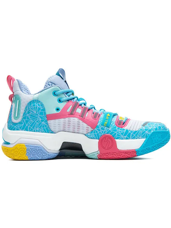Кроссовки x three body ag1 pro aaron gordon 'ice rocky' 361 Degrees — изображение 2 из 4, синий/розовый