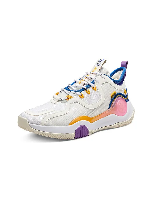 Кроссовки ag pull up aaron gordon 'white yellow' 361 Degrees — изображение 3 из 4, белый/желтый