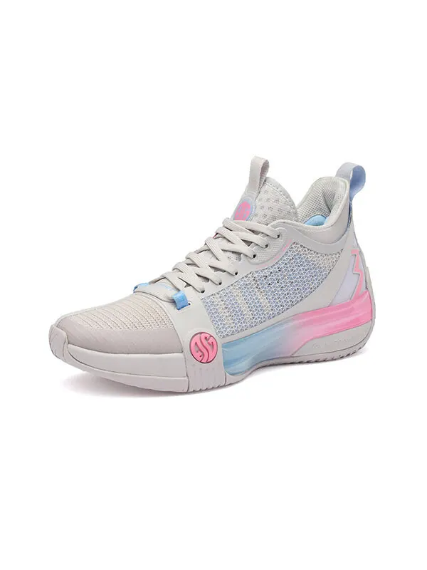 Кроссовки aaron gordon x zen 3 mod 'evening cloud' 361 Degrees — изображение 4 из 4, серый/розовый/синий