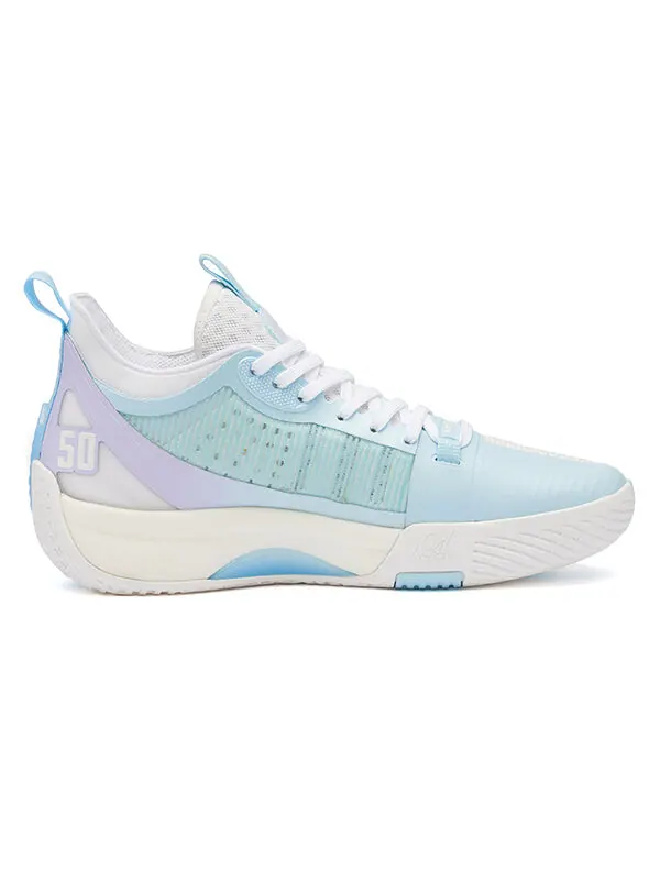 Кроссовки aaron gordon x zen 3 mod 'ice skate blade' 361 Degrees — изображение 3 из 4, серый/синий/фиолетовый