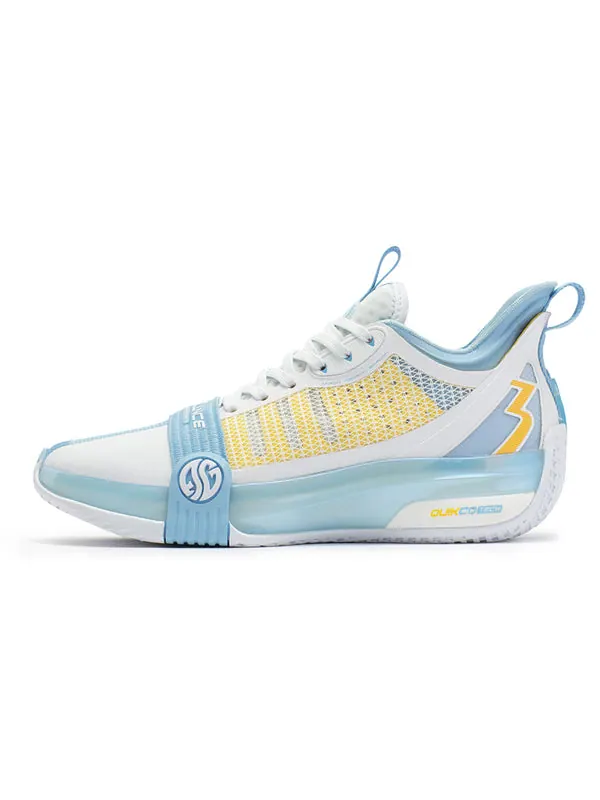 Кроссовки aaron gordon x zen 3 pro 'denver' 361 Degrees — изображение 2 из 4, белый/синий/желтый