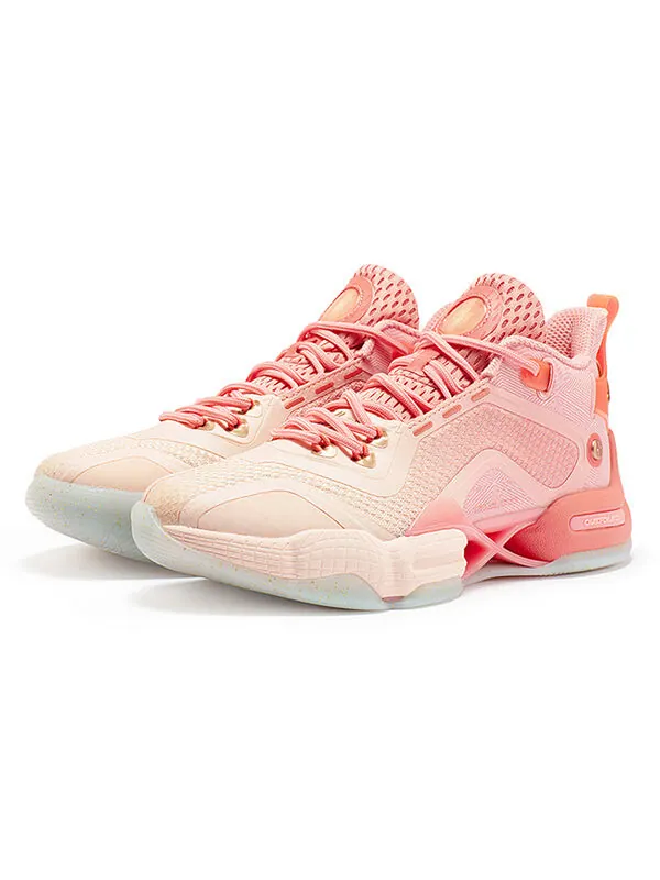 Кроссовки ag2x aaron gordon 'ren min bravo' 361 Degrees — изображение 3 из 4, розовый/белый