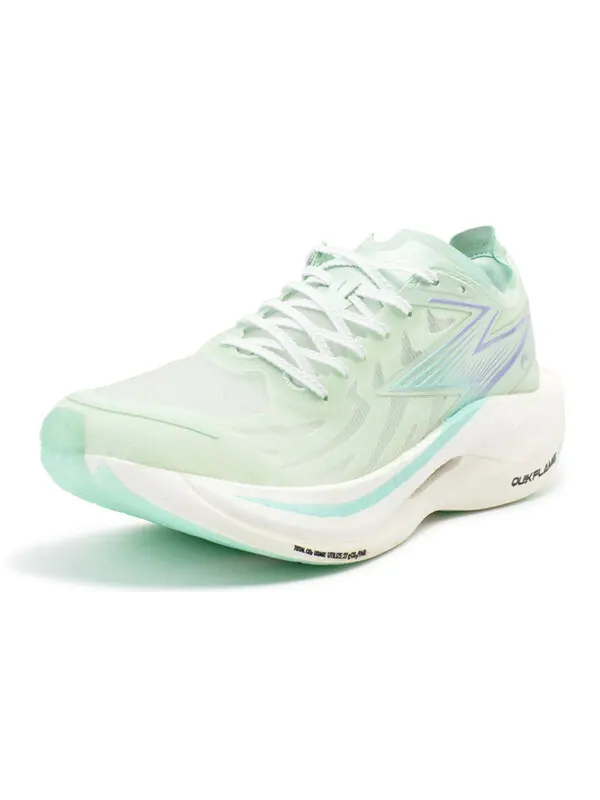Кроссовки x qu!k foam flying flame 2 'fresh green' 361 Degrees — изображение 3 из 4, зеленый/белый/фиолетовый
