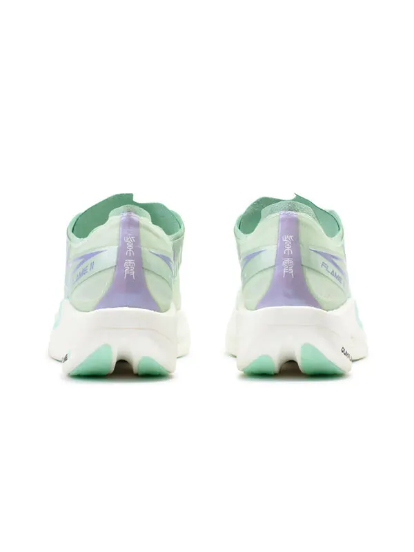 Кроссовки x qu!k foam flying flame 2 'fresh green' 361 Degrees — изображение 4 из 4, зеленый/белый/фиолетовый
